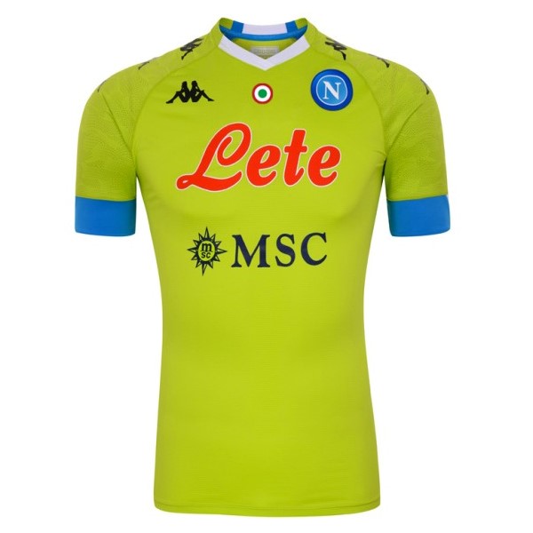 Thailande Maillot Football Naples Exterieur Gardien 2020-21 Vert